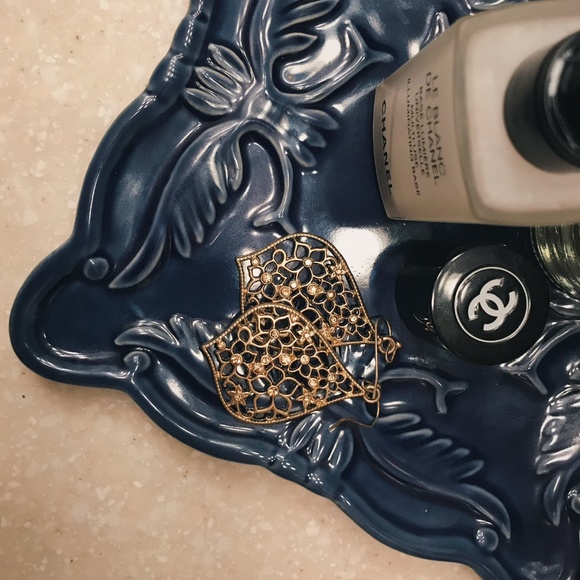 CALIFORNIA PANTRY CATCH-ALL BlUE DISH - Picture 1 of 3